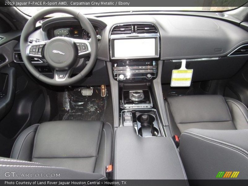 Carpathian Grey Metallic / Ebony 2019 Jaguar F-PACE R-Sport AWD