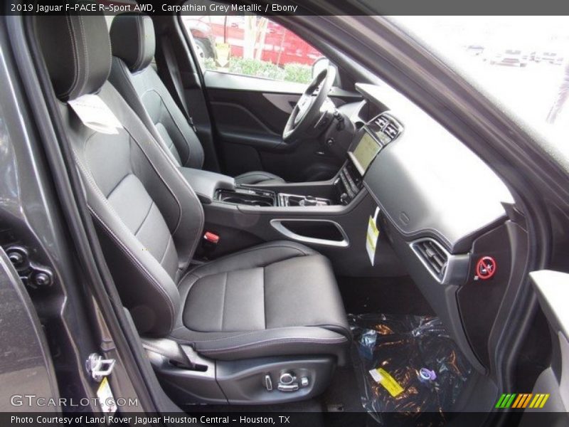 Carpathian Grey Metallic / Ebony 2019 Jaguar F-PACE R-Sport AWD