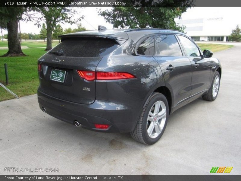Carpathian Grey Metallic / Ebony 2019 Jaguar F-PACE R-Sport AWD