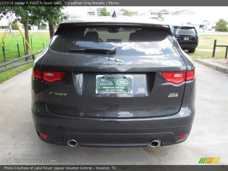 Carpathian Grey Metallic / Ebony 2019 Jaguar F-PACE R-Sport AWD