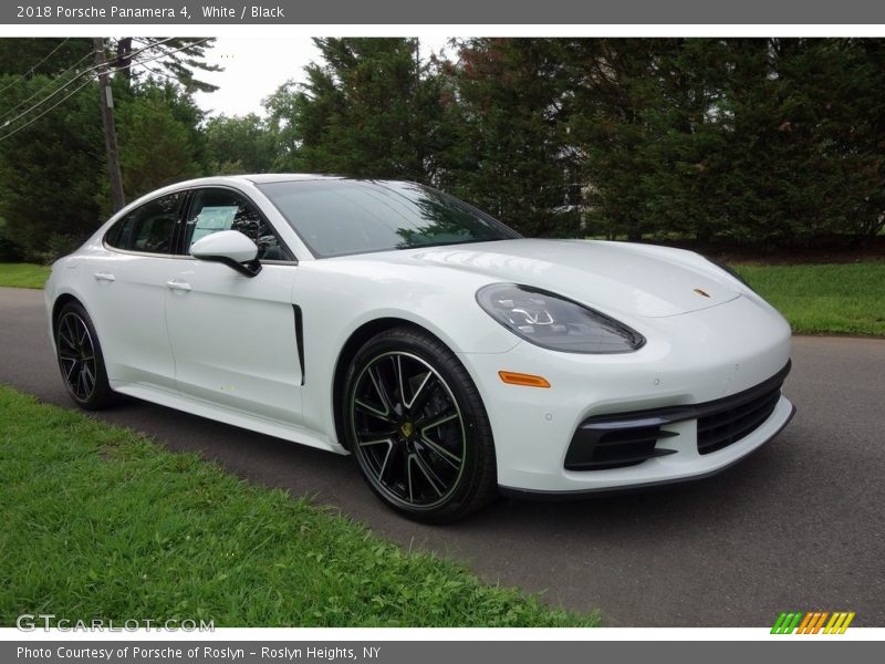 Front 3/4 View of 2018 Panamera 4