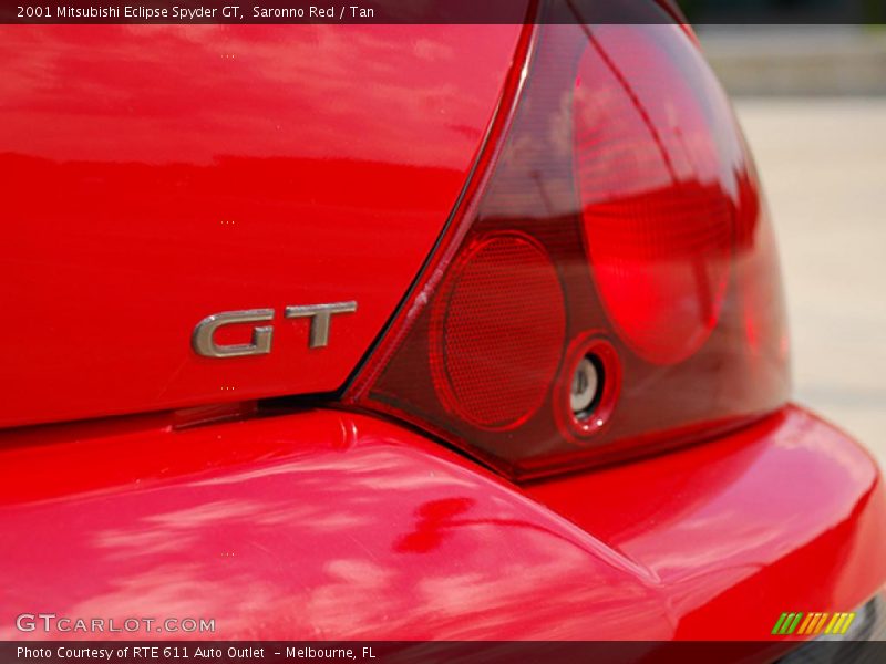 Saronno Red / Tan 2001 Mitsubishi Eclipse Spyder GT