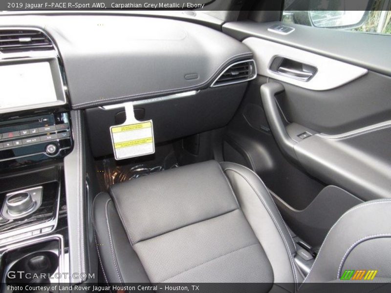 Carpathian Grey Metallic / Ebony 2019 Jaguar F-PACE R-Sport AWD
