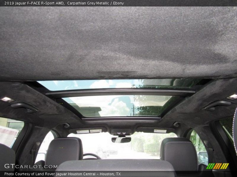Carpathian Grey Metallic / Ebony 2019 Jaguar F-PACE R-Sport AWD