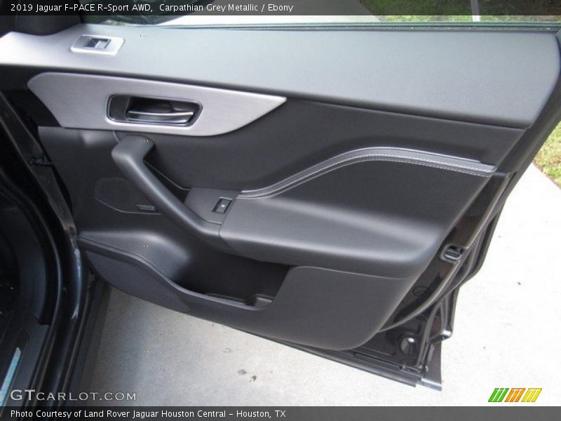Carpathian Grey Metallic / Ebony 2019 Jaguar F-PACE R-Sport AWD