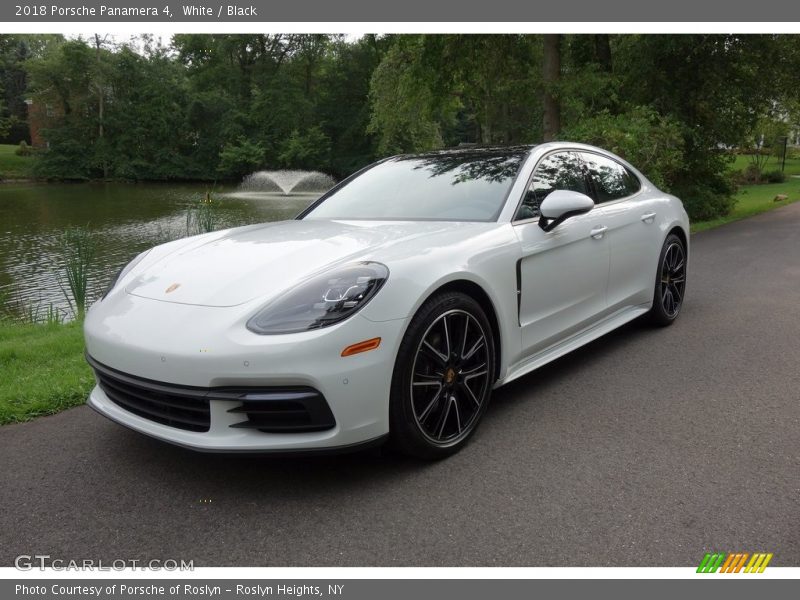White / Black 2018 Porsche Panamera 4