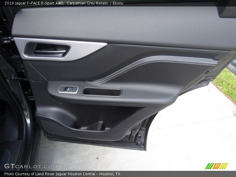 Carpathian Grey Metallic / Ebony 2019 Jaguar F-PACE R-Sport AWD