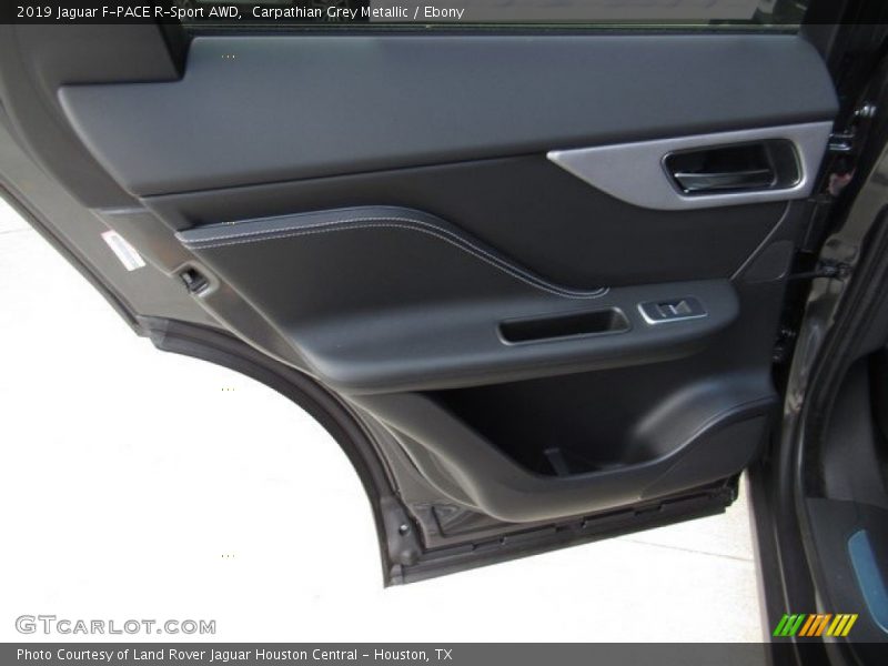 Carpathian Grey Metallic / Ebony 2019 Jaguar F-PACE R-Sport AWD
