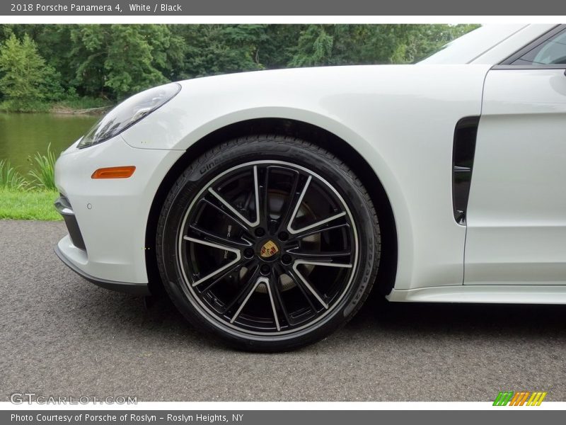 White / Black 2018 Porsche Panamera 4