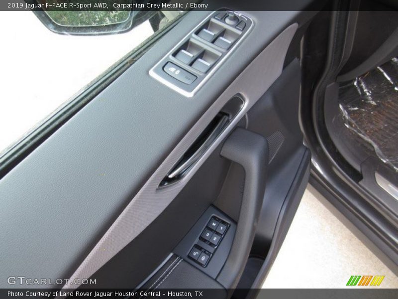 Carpathian Grey Metallic / Ebony 2019 Jaguar F-PACE R-Sport AWD