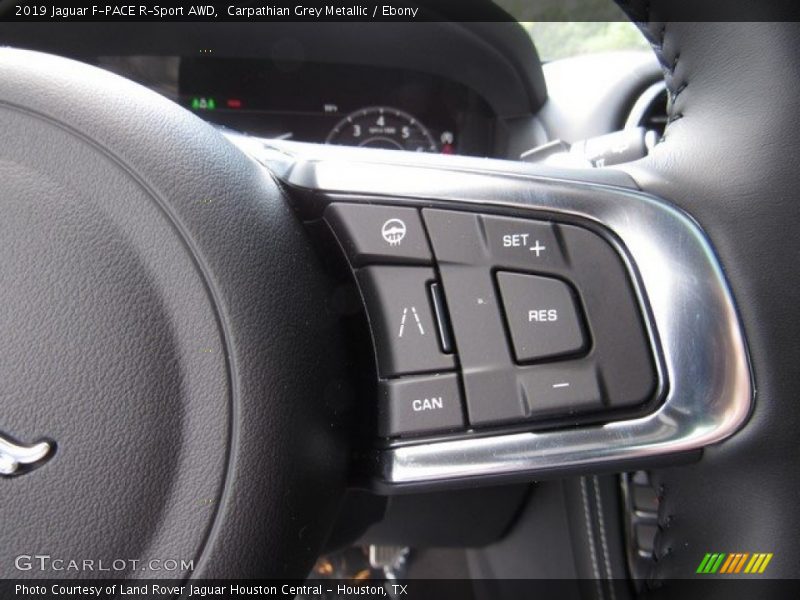 Carpathian Grey Metallic / Ebony 2019 Jaguar F-PACE R-Sport AWD
