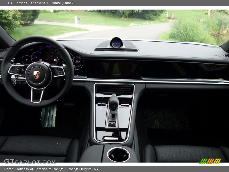White / Black 2018 Porsche Panamera 4