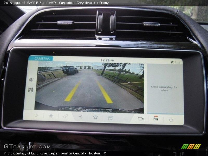 Carpathian Grey Metallic / Ebony 2019 Jaguar F-PACE R-Sport AWD