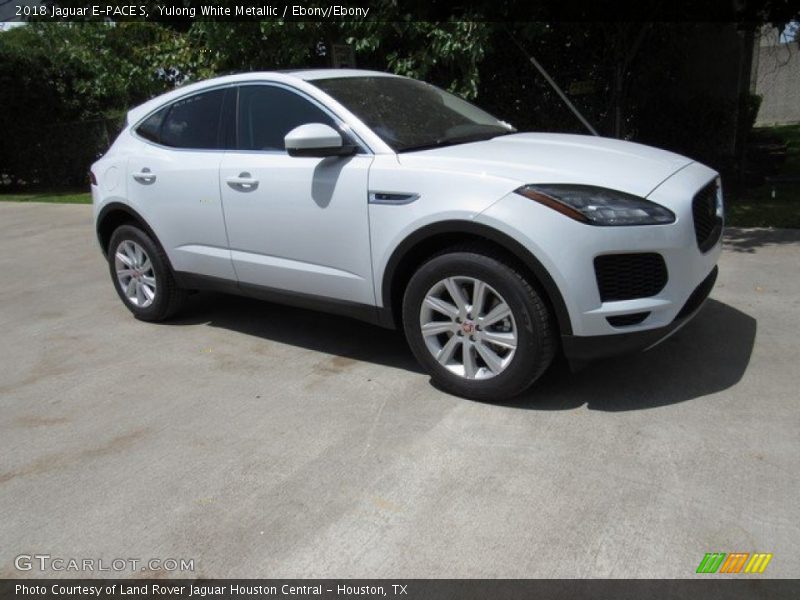 Yulong White Metallic / Ebony/Ebony 2018 Jaguar E-PACE S