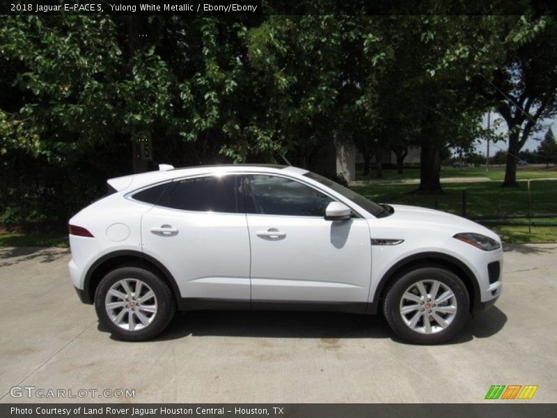 Yulong White Metallic / Ebony/Ebony 2018 Jaguar E-PACE S