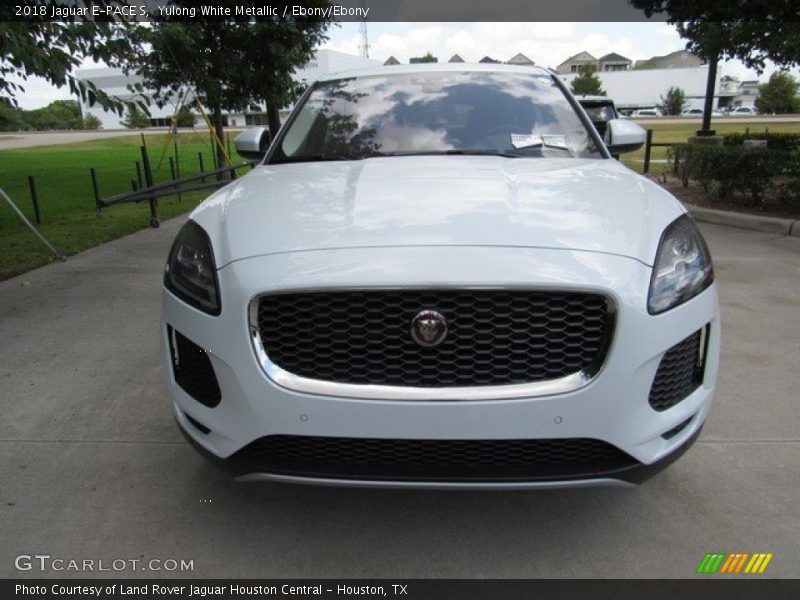 Yulong White Metallic / Ebony/Ebony 2018 Jaguar E-PACE S