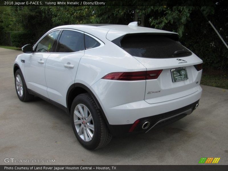 Yulong White Metallic / Ebony/Ebony 2018 Jaguar E-PACE S