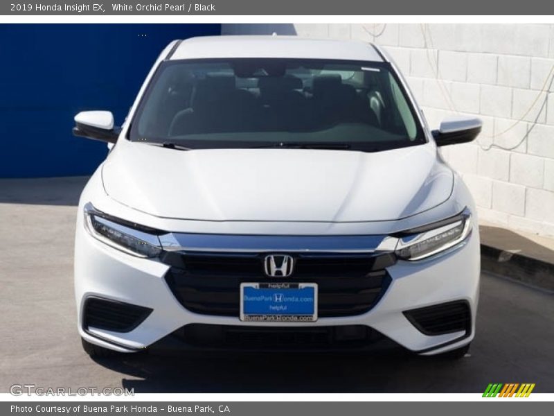 White Orchid Pearl / Black 2019 Honda Insight EX