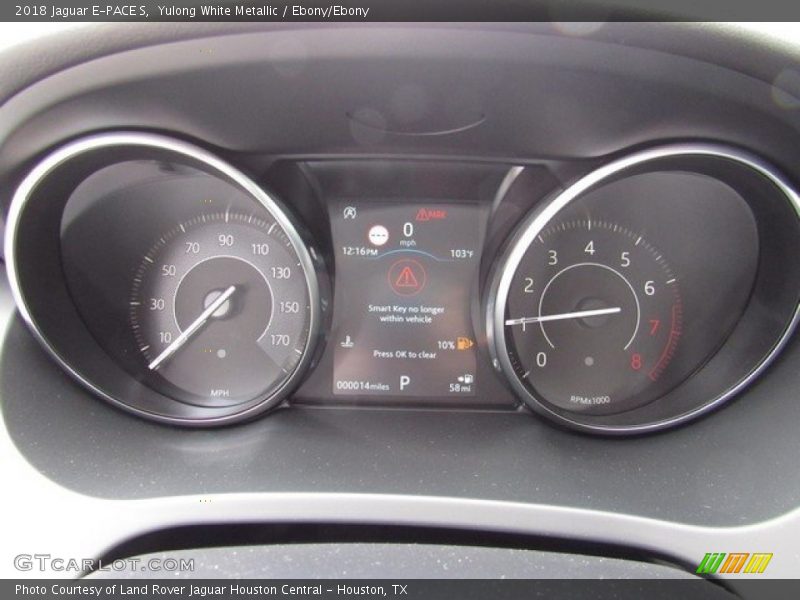 Yulong White Metallic / Ebony/Ebony 2018 Jaguar E-PACE S