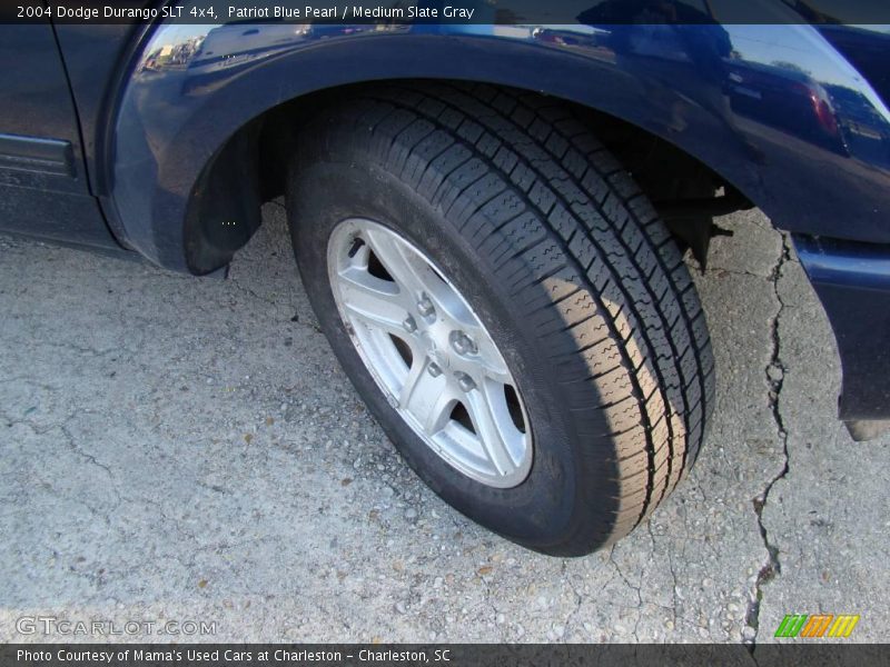 Patriot Blue Pearl / Medium Slate Gray 2004 Dodge Durango SLT 4x4