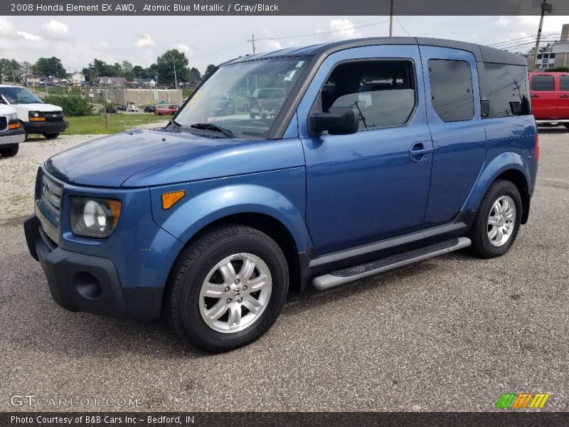 Atomic Blue Metallic / Gray/Black 2008 Honda Element EX AWD