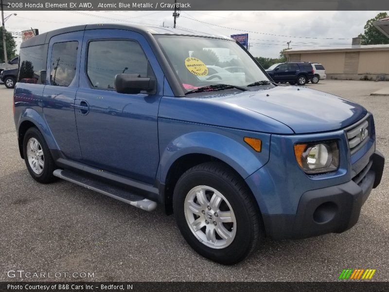 Atomic Blue Metallic / Gray/Black 2008 Honda Element EX AWD