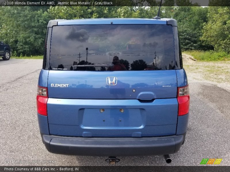 Atomic Blue Metallic / Gray/Black 2008 Honda Element EX AWD