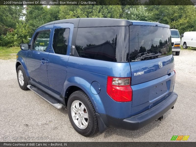 Atomic Blue Metallic / Gray/Black 2008 Honda Element EX AWD