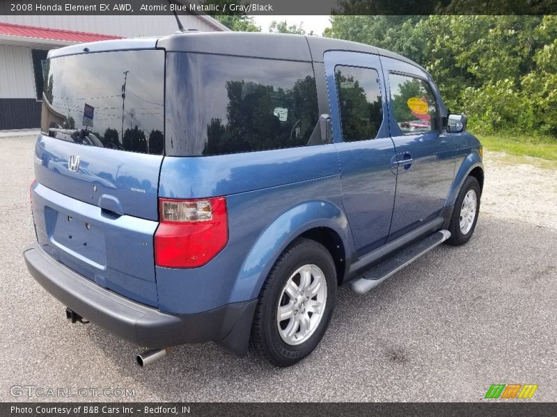 Atomic Blue Metallic / Gray/Black 2008 Honda Element EX AWD