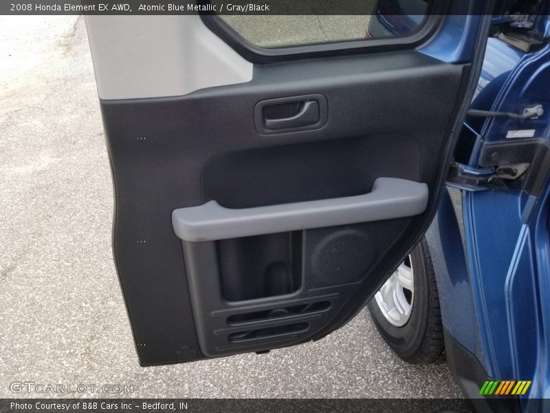Atomic Blue Metallic / Gray/Black 2008 Honda Element EX AWD