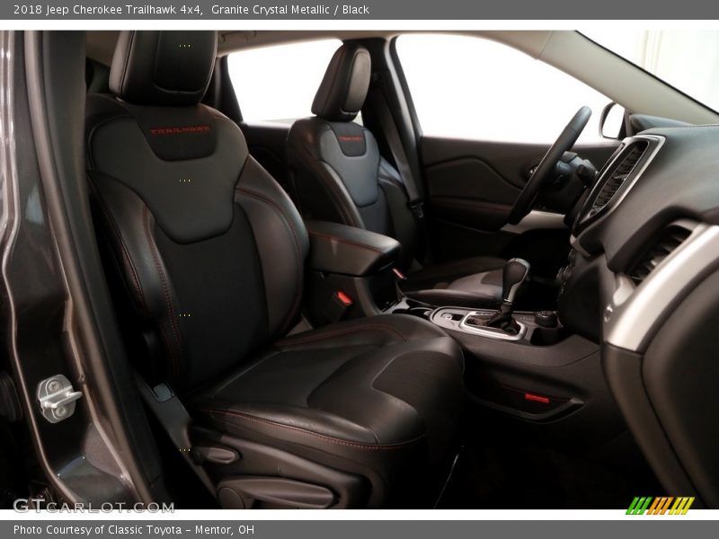 Granite Crystal Metallic / Black 2018 Jeep Cherokee Trailhawk 4x4