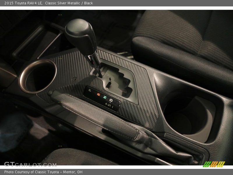 Classic Silver Metallic / Black 2015 Toyota RAV4 LE