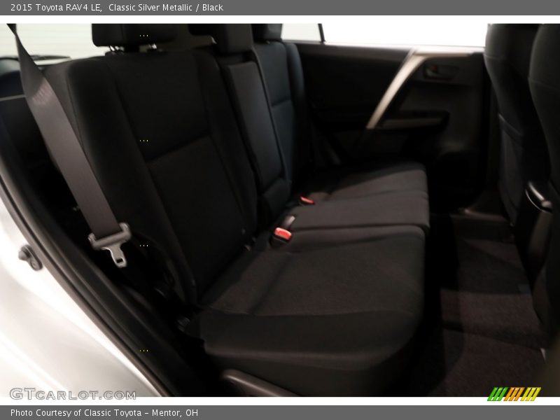 Classic Silver Metallic / Black 2015 Toyota RAV4 LE