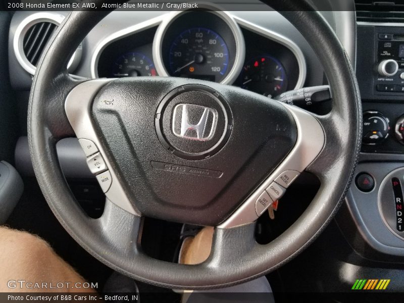 Atomic Blue Metallic / Gray/Black 2008 Honda Element EX AWD