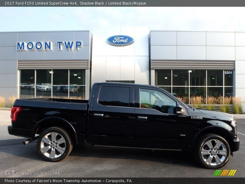 Shadow Black / Limited Black/Mojave 2017 Ford F150 Limited SuperCrew 4x4
