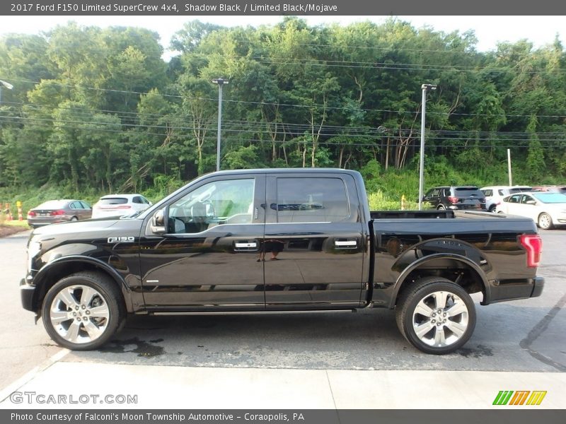 Shadow Black / Limited Black/Mojave 2017 Ford F150 Limited SuperCrew 4x4