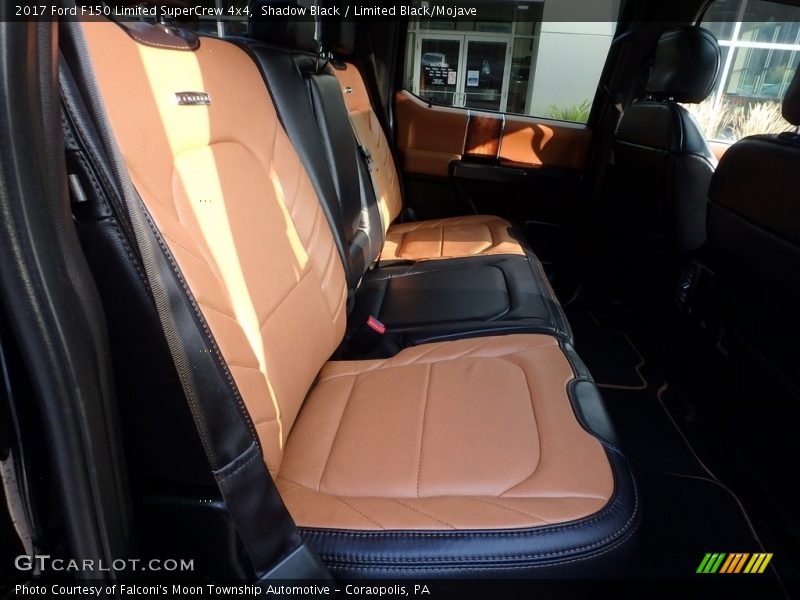 Rear Seat of 2017 F150 Limited SuperCrew 4x4