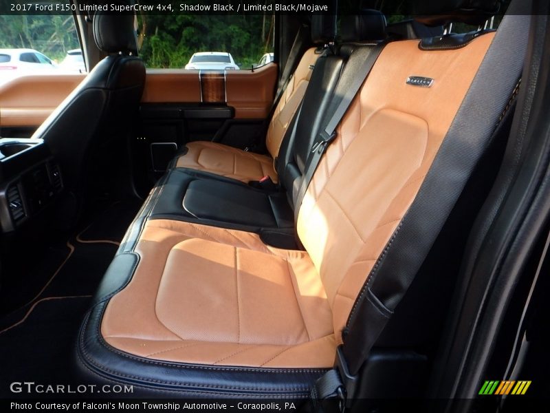 Rear Seat of 2017 F150 Limited SuperCrew 4x4