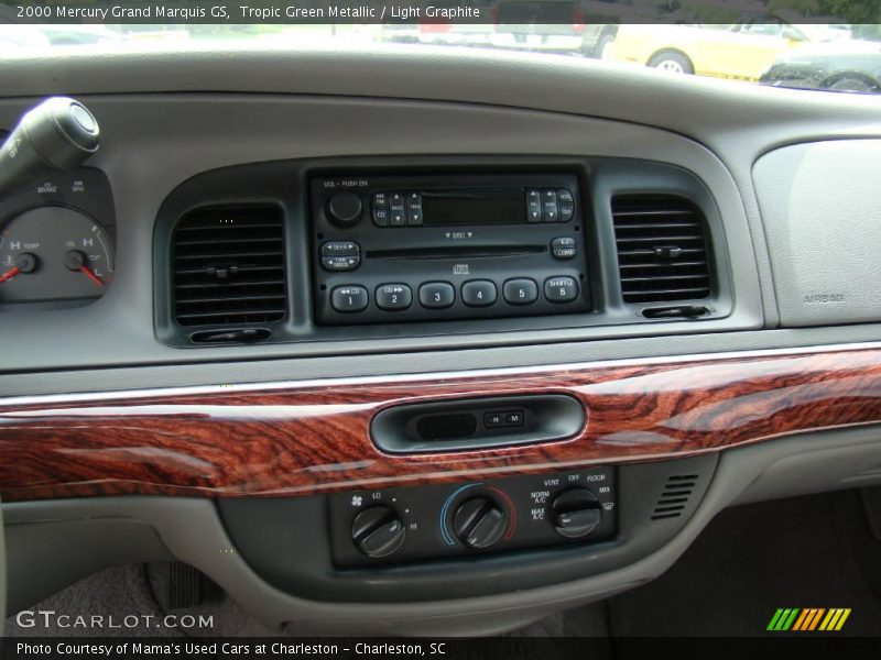 Tropic Green Metallic / Light Graphite 2000 Mercury Grand Marquis GS