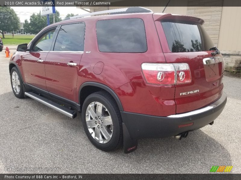 Red Jewel Tintcoat / Cashmere 2010 GMC Acadia SLT AWD