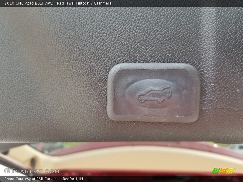 Red Jewel Tintcoat / Cashmere 2010 GMC Acadia SLT AWD
