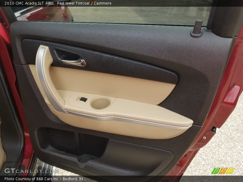 Red Jewel Tintcoat / Cashmere 2010 GMC Acadia SLT AWD