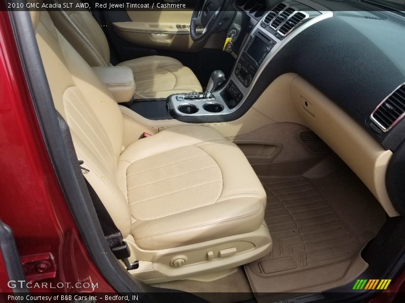 Red Jewel Tintcoat / Cashmere 2010 GMC Acadia SLT AWD