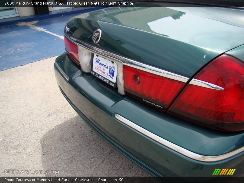 Tropic Green Metallic / Light Graphite 2000 Mercury Grand Marquis GS
