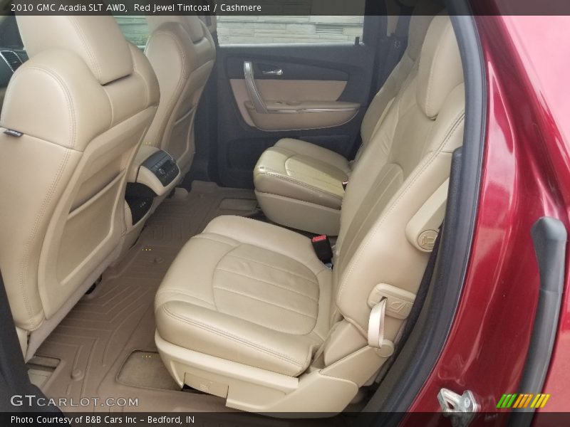 Red Jewel Tintcoat / Cashmere 2010 GMC Acadia SLT AWD