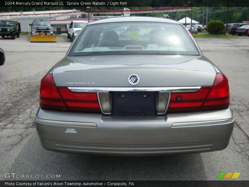 Spruce Green Metallic / Light Flint 2004 Mercury Grand Marquis LS
