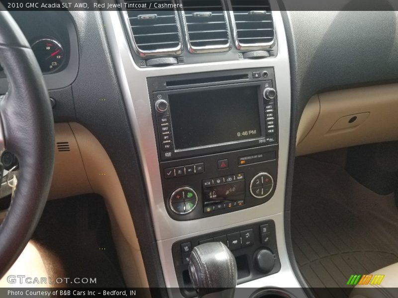 Red Jewel Tintcoat / Cashmere 2010 GMC Acadia SLT AWD