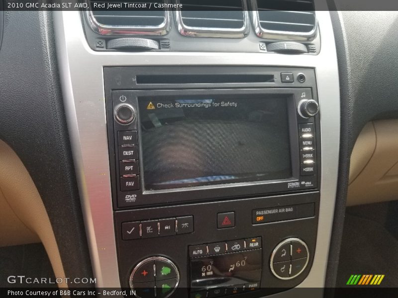 Red Jewel Tintcoat / Cashmere 2010 GMC Acadia SLT AWD