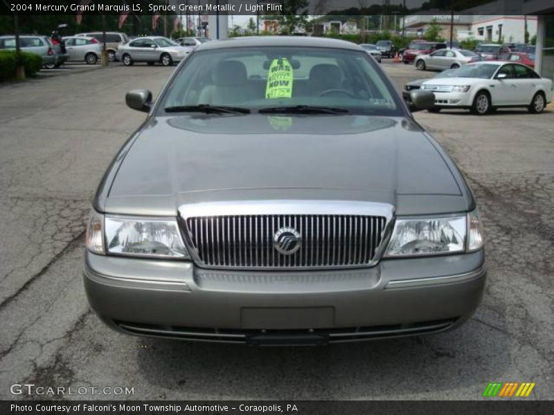 Spruce Green Metallic / Light Flint 2004 Mercury Grand Marquis LS