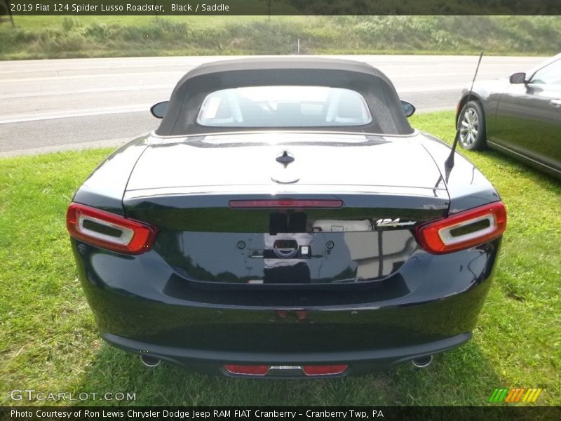 Black / Saddle 2019 Fiat 124 Spider Lusso Roadster